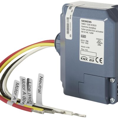 JB 520C23 – Actuador de persiana de obturador KNX, 1 x AC 120 V, 6 A.