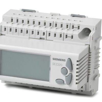 SEZ220 – Convertidor de señales universales Synco con 5 entradas analógicas y 2 salidas 0..10 VCC, selector de mínima, media, máxima, procesador de entalpía y punto de rocío.