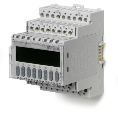TXM1.8U-ML – Módulo TX-I/O de 8 E/S universales configurables como entradas digitales. Con mando manual y display LCD.