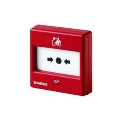 KFDM225RP – KIT Pulsador manual FDM225-RP con placa de plástico (re-armable). IP44. Montaje visto.