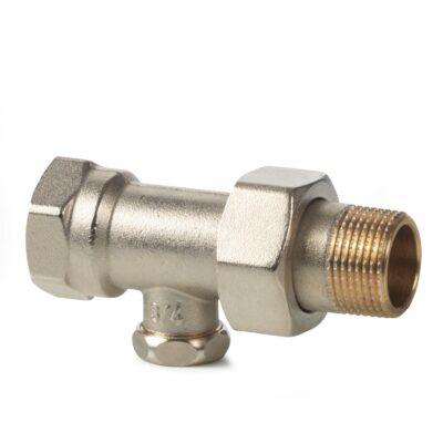ADN20 – Detentor de radiador paso recto, PN10, DN20, 3/4″, kvs 0..3,0 m³/h.