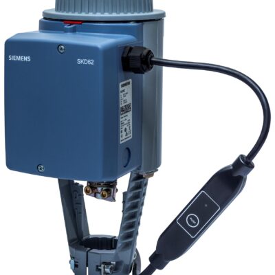 SKD62/MO – Actuador electro-hidráulico 1000N carrera 20 mm, control modulante modbus con muelle de retorno. 24 VCA, IP54, 30s abrir 15s cerrar, Tª del medio-25.. 150 °C.