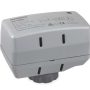 SUA21/3 - Actuador eléctrico, control 2P, control válvulas VVI46.., VXI46.., VVI46.., VXI46.., 2,5 mm de carrera, 135N, IP30.