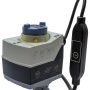 SAT61.008/MO - Actuador eléctrico válvulas unidades terminales potenciadas, IP54/300N, mando manual, carrera 5,5 mm, 8 sg.
