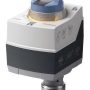 SAS31.03 - Actuador eléctrico, válvulas unidades terminales potenciadas , IP54/400N, mando manual, carrera 5,5 mm, tiempo 30 sg.