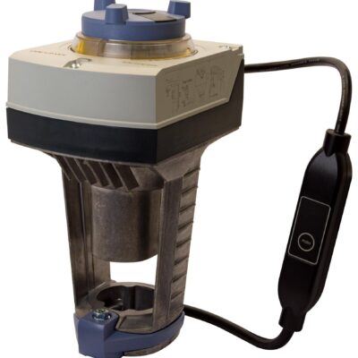 SAV61.00/MO – Actuador eléctrico 1600N carrera de 20/40 mm, control proporcional Modbus Sin muelle de retorno. Alimentación 230 VCA. IP54 Posicionamiento 120s Tª del medio -25…130 °C.
