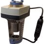 SAV61.00/MO - Actuador eléctrico 1600 N para válvulas con carrera de 20/40 mm, mando manual, IP54, 120s.