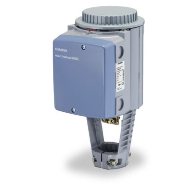 SKD62 – Actuador electro-hidráulico 1000N carrera 20 mm, control modulante con muelle de retorno, 24 VCA, IP54, posicionamiento 30s abrir 15s cerrar, Tª del medio-25..150 °C.