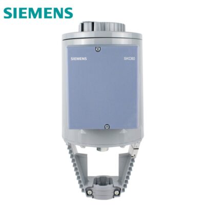 SKC60 – Actuador electro-hidráulico 2800N carrera 40 mm, control modulante sin muelle de retorno, 24 VCA, IP54, posicionamiento 120s abrir 20s cerrar, Tª del medio-25.. 150 °C.