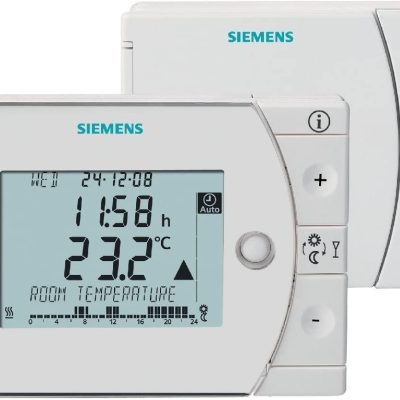 REV24RF/SET – Crono termostato semanal gama alta vía radio.