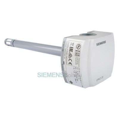 QFM2120 – Sonda estándar de conducto combinada para humedad relativa (Señal 0…Vcc) y temperatura (Señal Ni1000).