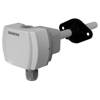 QFM2100 – Sonda estándar de conducto para humedad relativa, 0..95 % Hr, 0..10 V CC, IP54.