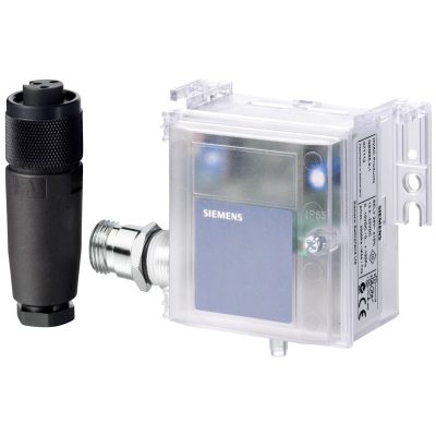 QBM4100-1D – Sensor precisión presión diferencial en aire, Rango 0… 100 Pa, Salida 4…20 mA. Certificada y con Display IP54.