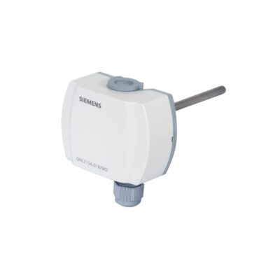 QAE2154.010/MO – Sonda Temperatura inmersión Modbus RTU (RS-485), sensor Pt1000 rango -10…+120 ºC; longitud de capilar 100 mm, alimentación 24 VCA, 13.5…35 VCC, IP54, sin vaina.