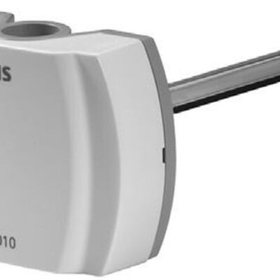 QAE2130.015 – Sonda pasiva de temperatura de inmersión con sensor NTC 10k, rango -30..125 ºC, inmersión de 150 mm, necesita vaina de inmersión.