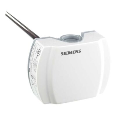 QAE2111.015 – Sonda pasiva de temperatura de inmersión con sensor Pt100, rango -30..130 ºC, inmersión de 150 mm, sin vaina de inmersión.