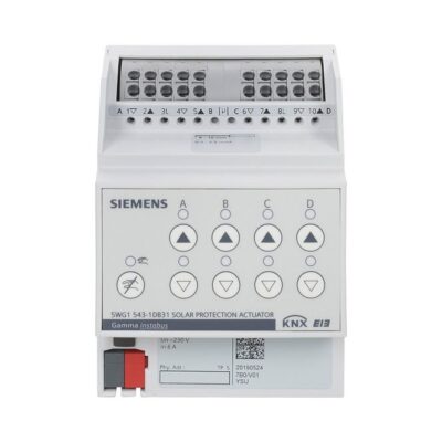 N 543D31 – Actuador N 543D31 de 4 canales de 230 V y 6 A para protección solar.