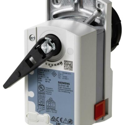 GLD161.9E – Actuador válvula de bola hasta DN50, 8 Nm, sin muelle de retorno, IP54, regulación proporcional 0/2…10 VCC, alimentación 24 VCA/CC, feedback proporcional 0…10 VCC.