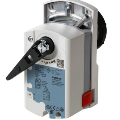 GLB341.9E – Actuador válvula de bola hasta DN50, 10 Nm, sin muelle de retorno, IP54, control 2/3-puntos, alimentación 230 VCA/CC.