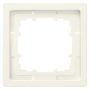 Marco simple DELTA 5TG1321, 5TG1321 - Marco simple DELTA style color Blanco titán (similar a RAL 9010). Plástico. 82 x 82 mm.