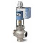 MXG462S50-30 - Válvula 3 vías magnética roscada inoxidable, circuito cerrado, temperatura del medio 1... 130 °C, alimentación 24 VCA/DC, proporcional, PN16, DN50 Kvs 30 m³/h.