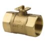 VAI61.50-25 - Válvula bola 2 vías isoporcentual para uso en circuito cerrado. Tª del medio -10…+120 ºC, PN40, rosca interna, DN50 Kvs = 25 m³/h.