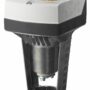 SAV61.00 - Actuador eléctrico 1600N carrera de 20/40 mm, control proporcional. Sin muelle de retorno. Alimentación 230 VCA. IP54 Posicionamiento 120s Tª del medio -25…130 °C.