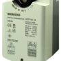 GQD326.1A - Actuador rotativo para compuertas de aire 2 Nm (0,3 m2), con muelle de retorno, mando manual, alimentación 230 VCA, control 2 - 3 puntos, con finales de carrera.