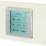 QMX3.P36G - Unidad de habitación para PL-Link, libremente configurable, empotrada con bisel de paisaje (visión de 3 módulos).