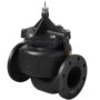 VPF43.200F280 - Válvula PICV embridada, carrera 40 mm, circuito cerrado, temperatura del medio 1... 110 °C, PN16, DN200, Kvs 130...280 m³/h.
