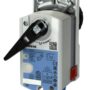 GLB111.9E/MO - Actuador válvula de bola hasta DN50, 10 Nm, sin muelle de retorno, IP54, control proporcional, alimentación 24 VCA/CC, comunicación Modbus.