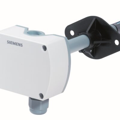 QFM3101 – Sonda de precisión para conducto, medición humedad relativa señal 4…20 mA % h.r. 0…100%, alimentación 24 VCA / 13,5… 35 VCC, IP65.