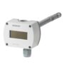 QFM3160D - Sonda de precisión de conducto combinada para humedad relativa y temperatura, señales activas 0..10 VCC, con display.