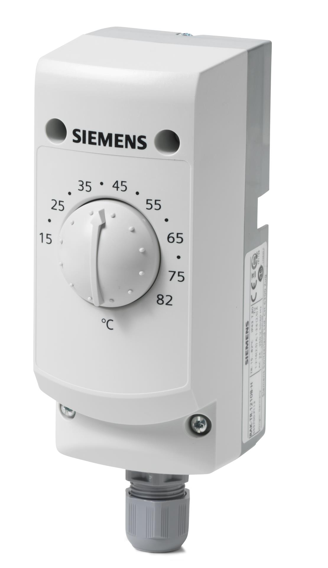 RAK-TR.1210B-H - Controlador de Temperatura 15,,82 °C, cavidad de protección 100 mm, capilar 700 mm.