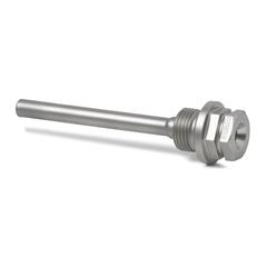 ALT-SSF100 - Vaina inox. de inmersión, PN40, simple con rosca G1/2", longitud 100 mm. Para captadores RAK,,/QAE22..