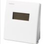 QFA2060D - Sensor de ambiente combinado, temperatura y humedad relativa con ambas salidas 0…10 VCC, alimentación 24 VCA / 13,5… 35 VCC, con display.
