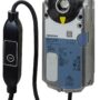 GEB161.1E/MO - Actuador rotativo para compuertas de aire 20 Nm, sin muelle de retorno, mando manual cable de conexión de 0,9 m, IP54, comunicación Modbus 24 V AC, 24...48 VCC.