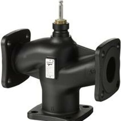 VXF42.150-315 – Válvula asiento 3 vías isoporcentual, embridada, 40 mm recorrido, circuito cerrado, temperatura del medio -10…150 °C, PN16, DN150, Kvs 315 m³/h.
