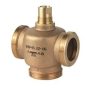 VXP45.32-16 - Válvula de 3 vías con cuerpo de bronce RG5 para unidades terminales, PN16, DN32, Kvs 16 m3/h.