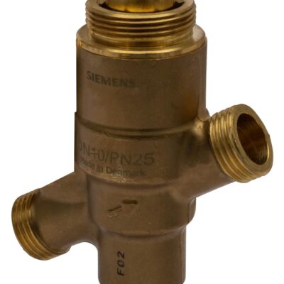 VQP46.15F1.3 – Válvula PICV todo/nada, rosca externa, carrera 4 mm, circuito cerrado, temperatura del medio 1… 90 °C, PN25, DN15, kvs 300…1300l/h, sin tomas.