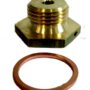 WZT-A12 - Acoplamiento M10x1 mm x G 1/2 B" para sonda DS M10x1 mm o Ø 5,2x45 mm.