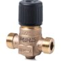VVP45.10-0.25 - Válvula de 2-vías con cuerpo de bronce RG5 para unidades terminales, conexiones roscadas G1/2B, Tª del medio 1..110 ºC, carrera 5,5 mm, PN16, DN10, Kvs 0,25 m³/h.