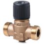 VVP45.15-2.5 - Válvula de 2-vías con cuerpo de bronce RG5 para unidades terminales, conexiones roscadas G1/2B, Tª del medio 1..110 ºC, carrera 5,5 mm, PN16, DN15, Kvs 2,6 m³/h.