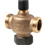 VVP45.32-16 - Válvula de 2 vías roscada, circuito cerrado, Tª del medio 1..110 ºC, carrera 5,5 mm, PN16, DN32, Kvs 16 m³/h.