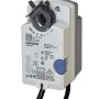 GSD166.1A - Actuador rotativo para compuertas de aire 2 Nm, sin muelle de retorno. Botón para mando manual.