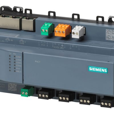 PXC7.E400L – Controlador modular BACnet/IP, BACnet/SC, libremente programable.