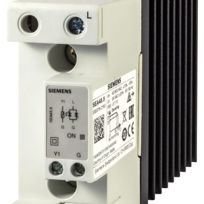SEA45.5 – Válvula de corriente para el control de pulso/pausa de 24 V en CA de cargas eléctricas de hasta 30 Kw.