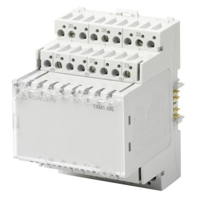 TXM1.6RL – Módulo TX-I/O de 6 salidas de relé biestables para el control de iluminación y subsistemas.