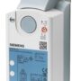 GLB136.2E - Actuador lineal de compuerta de aire de 250 N, sin muelle de retorno, mando manual, control 3 puntos, alimentación 24 VCA, con finales de carrera.