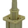 ALJ100 - Adaptador de temperatura para válvulas de bola, para evitar la condensación en aplicaciones de agua fría.
